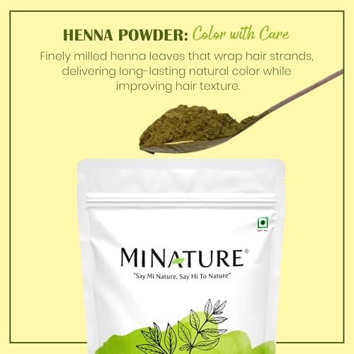 Pure plant based henna powder texture close up for conditioning