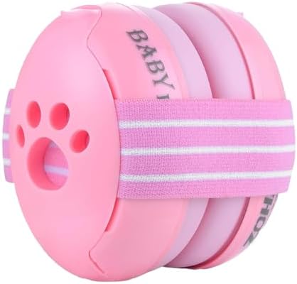 HomeKinder infant earmuffs with soft elastic headband