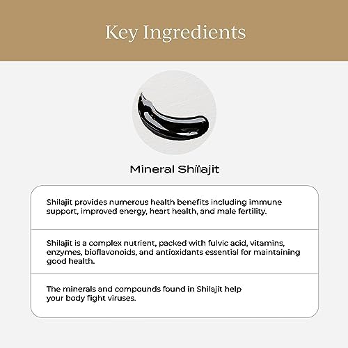 Cymbiotika shilajit black gold live resin packaging box and miron glass jar