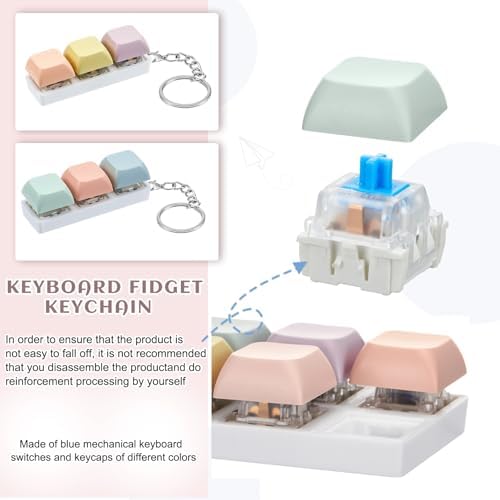 Taiyin compression keycap fidget toy pack showing premium black and white dog paw style buttons