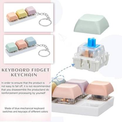 Taiyin compression keycap fidget toy pack showing premium black and white dog paw style buttons