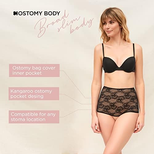SIIL Ostomy Underwear with internal pocket for stoma bag