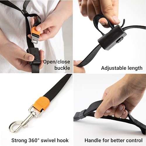 Close up of easy release buckle on SVD.PET leash