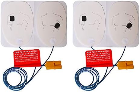 Packaging view of KOMWELL imported AED trainer replacement pads.