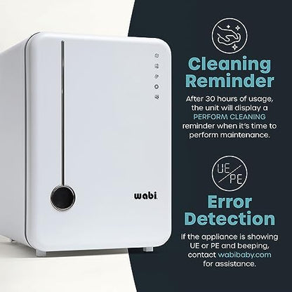 Wabi Baby UVC LED Sanitizer sanitizing baby bottles