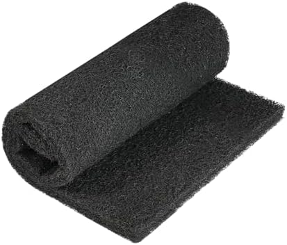 Aquaneat charcoal mat showing textured porous foam surface
