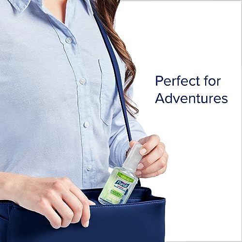 Purell Advanced Hand Sanitizer Naturals with Plant Based Alcohol, Citrus Scent, 2 Fl Oz Travel Size Pump Bottle (Pack of 6)- 9623-04-EC - Image 6