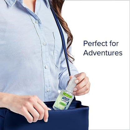 Purell Advanced Hand Sanitizer Naturals with Plant Based Alcohol, Citrus Scent, 2 Fl Oz Travel Size Pump Bottle (Pack of 6)- 9623-04-EC - Image 6