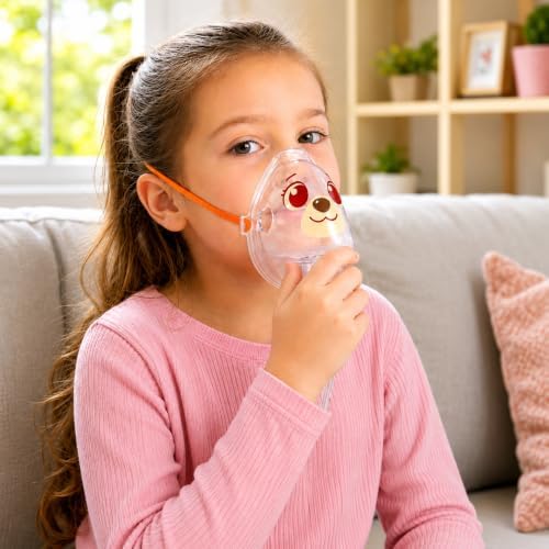 Artmujohn pediatric mask set with included PP storage case