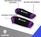 Premium neoprene blend finger sleeve pair showing minimal protective design