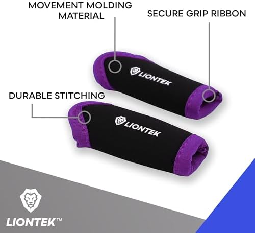 Premium neoprene blend finger sleeve pair showing minimal protective design