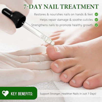 Authentic USA imported nail fungus treatment packaging for Indian consumers.