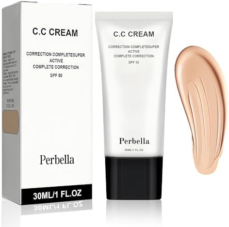 Perbelle CC Cream self adjusting for mature skin front view tube