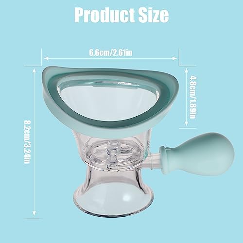 Silicone eyewash cup kit with transparent storage container for eye hygiene