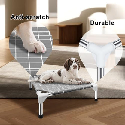 Elevated Pet Bed Dog Cot- Pet Bed for Small Dogs | Raised Dog Bed for Indoor and Outdoor Use for Small Pets - Image 3