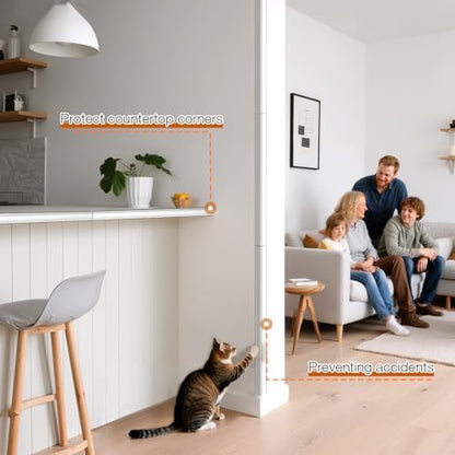Easy installation process for Magicheap edge guard strips
