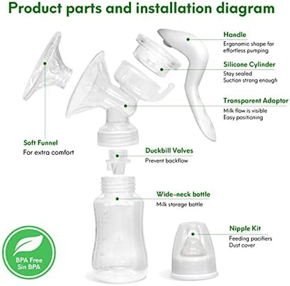 Durceler Portable Milk Catcher angled shot demonstrating the premium food-grade silicone material construction.