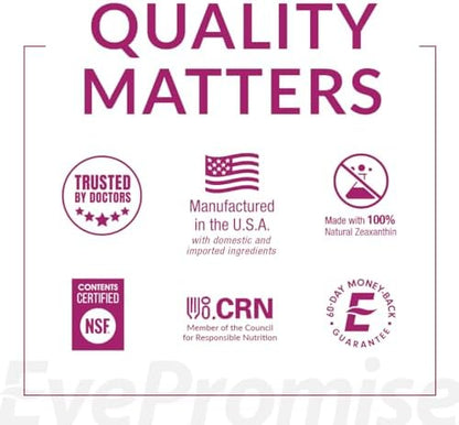 Authentic USA imported EyePromise Macular Health packaging