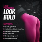Bold Buns Creatine supplement ingredients label view