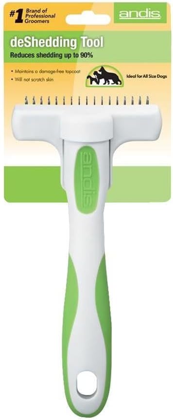 Andis deshedding tool ergonomic non slip handle grip