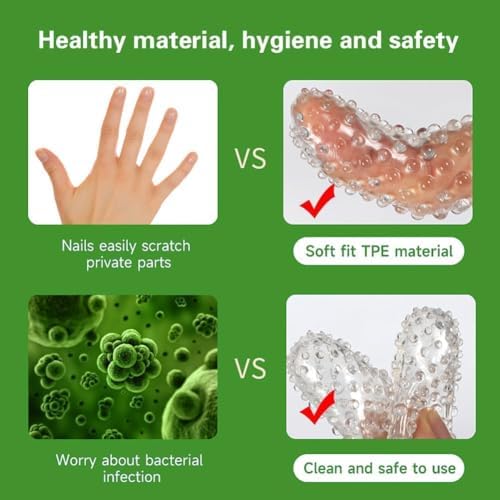 Two count reusable waterproof finger cots displayed on a clean background.