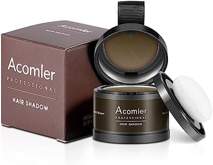 Sponge applicator included with Acomler root touch up powder