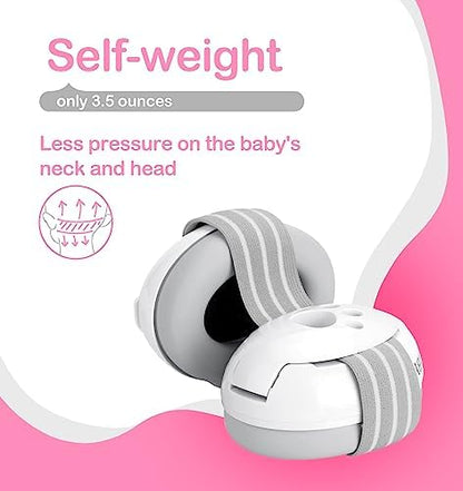 Side view of Hocazor infant hearing protection earmuffs