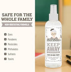 Lice Queen dual pack non chemical anti lice deterrent spray application