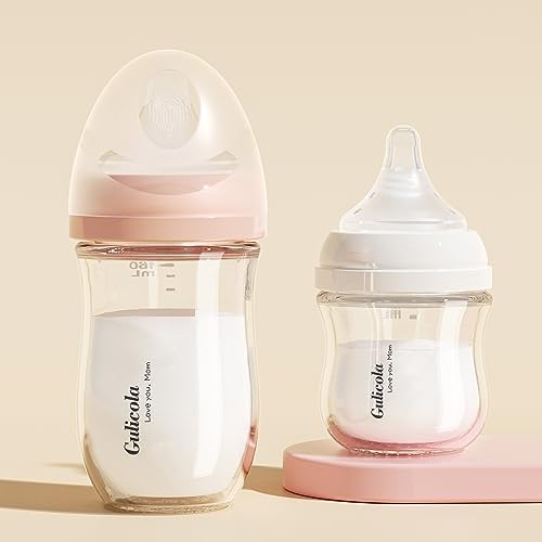 Side profile view of the authentic food-grade silicone infant feeding nipple