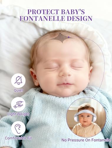 Adjustable headband detail on Hoigrbom baby earmuffs