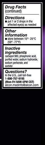 Clinically tested HydroEye formula for tear film support and ocular health.
