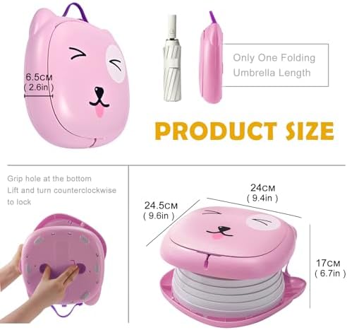 Folded Spark Moments portable potty for travel
