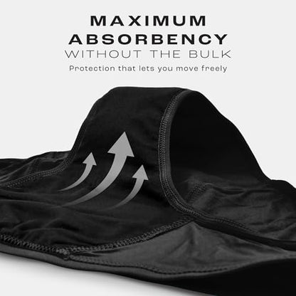 Bambody postpartum and maternity bamboo underwear in black color