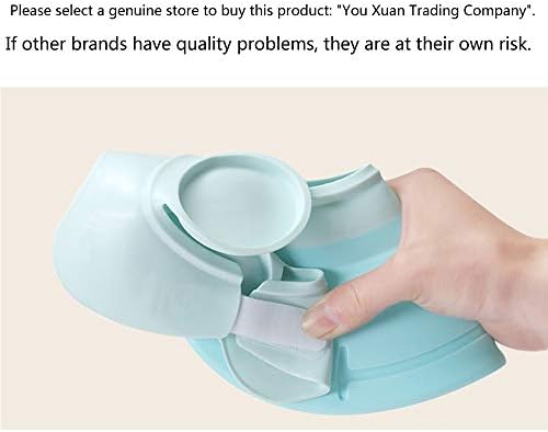 Side view showing ear protection on Amtooch shower shield