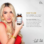 Fuller Health dihydromyricetin supplement ingredients layout