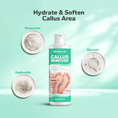 Authentic USA imported SilkySecret callus remover for home pedicures