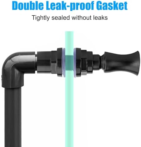 MiOYOOW sump return line duckbill attachment highlighting the heavy duty plastic structure