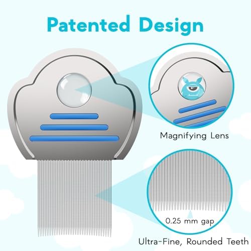 Adamson professional lice removal tool for thick hair types.