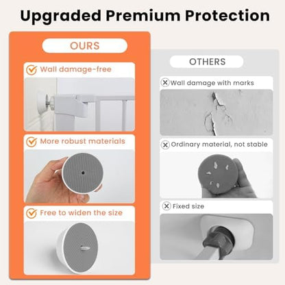 Mumeasy 4 pack extension kit close up highlighting the wide surface area distribution pad.