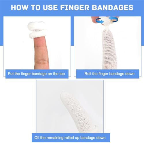 Breathable elastic finger stall protecting a finger joint during kitchen meal preparation.