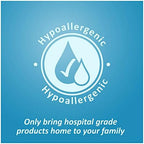Nexcare Tegaderm waterproof dressing dimensions and back package instructions