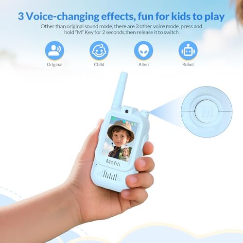 Top view of the Mafiti interactive two pack showing the built in camera lens and antenna design.