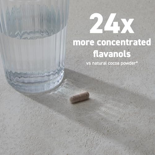 Imported CocoaVia Memory plus Focus thirty day supply bottle close up