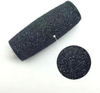 Side view of 10 pack coarse rollers for callus remover machine