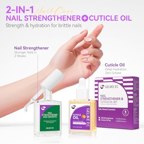 Protein nail hardener providing assistance with filling ridges and smoothing