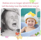 Premium quality baby shower cap showing comfortable non slip grip