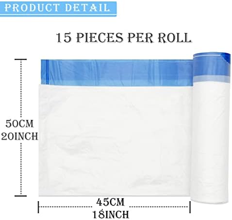 Tzonot disposable potty training bags with drawstring