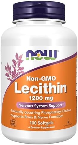 Now Foods Lecithin 1200mg, Soft-gels, 100-Count - Image 2