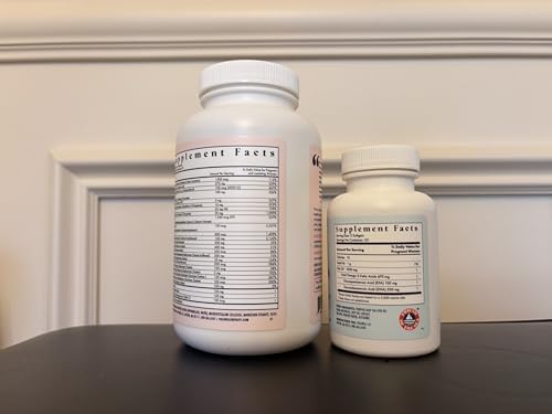 Fullwell women prenatal vitamins daily serving bottle layout