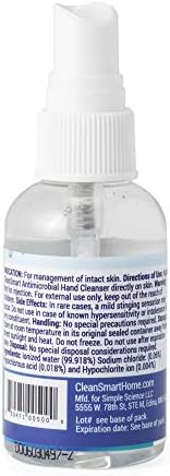 CleanSmart Skin & Hand Cleanser, 2 Ounce Spray Bottle (Pack of 3) Alcohol-Free Safe Cleanser - Image 6